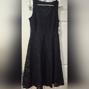 Ronni Nicole Black Lace Dress